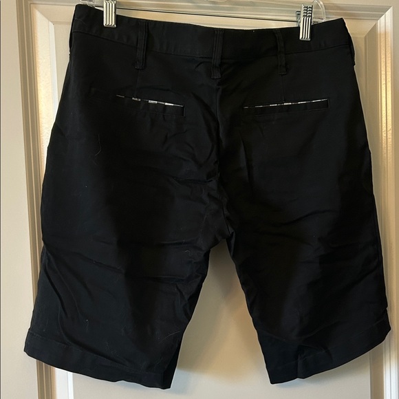 Classic Black Men's Flat Front Shorts EUC - Picture 4 of 4
